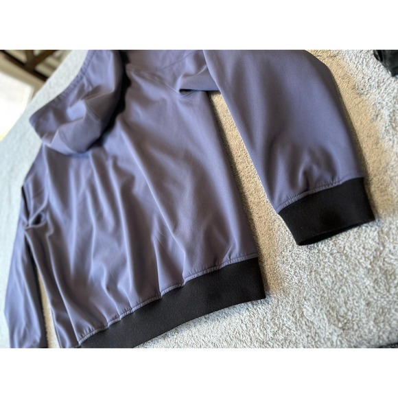 Men's Levi's Soft Shell Sherpa Lined Hooded Jacket Purple Extra Large - Picture 7 of 9